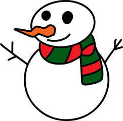 The Christmas drawing for Celebration or holiday concept.