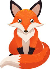 Obraz premium cartoon fox 