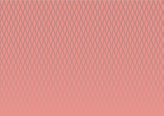 ピンクと灰色のグラデーション和柄背景（立湧）