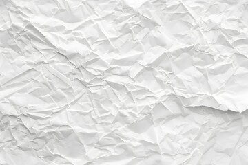 Obraz premium white crumpled paper background texture pattern overlay