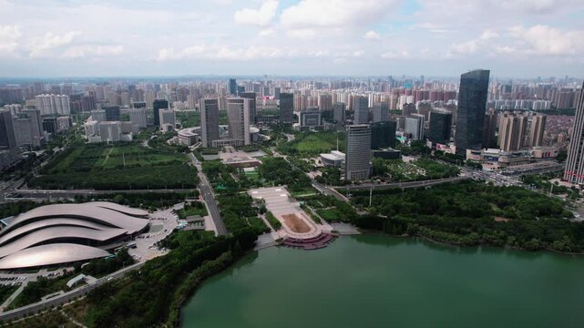 Modern Architecture of Rizhao City Coast, China