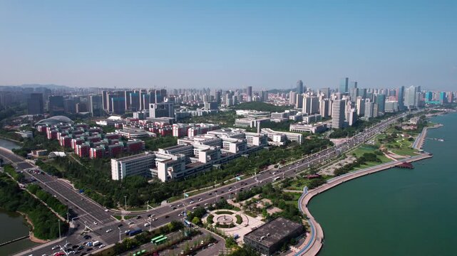 Modern Architecture of Rizhao City Coast, China