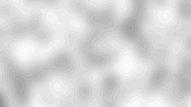 Black and White Dots Randomly Moving