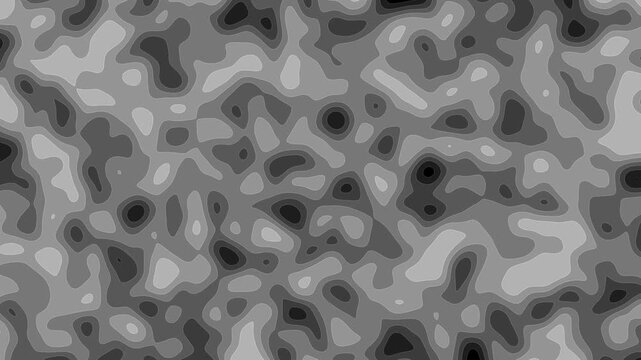 Floating White Dots On Black Background