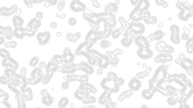 Grayscale Moving Lines On Abstract Surface