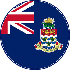 Cayman Islands Circle Flag, Cayman Islands Flag Icon