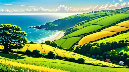 Artsy Ireland by the sea