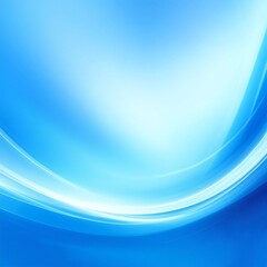 A captivating abstract blue background featuring smooth, flowing lines that create a sense of depth and tranquility, evoking a serene atmosphere.