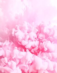 Fototapeta premium A vibrant collection of pink flower wallpapers featuring various blooms, including peonies and cherry blossoms, set against soft pastel backgrounds.