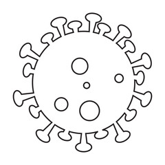 Virus line icon