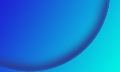 Abstract blue gradient with soft shadow effect