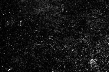 Dark Grunge Background Texture, Black Cracked Texture, Rough Black Surface, Distressed Grunge Wall, Scratched Dark Background