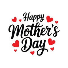 Mothers Day Typography Vector