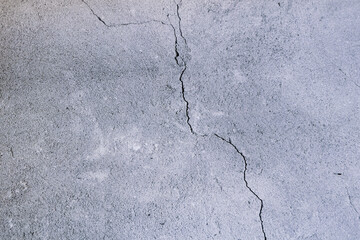 Abstract grey gradient retro cracked concrete wall textures background. 