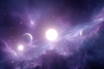 Fototapeta premium deep space background
