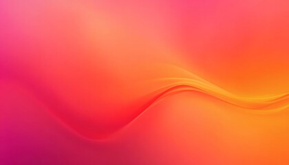 Abstract red and orange wave background illustration