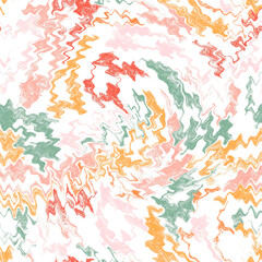 Abstract bear illustration all over print without a direction.Cute adorable kawaii allover seamless repeat pattern with happy narwhals, jellyfish, starfish and bubbles on a soft aqua turquoise 