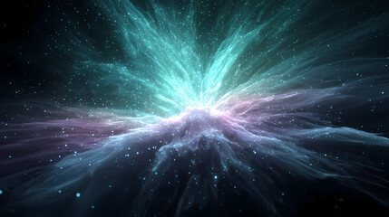 Particle Collision in Dark Space Concept