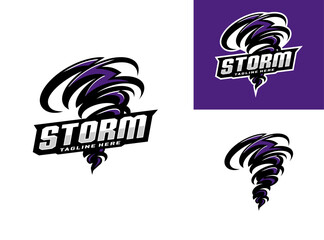 STORM SPORTS LOGO DESIGN TEMPLATE