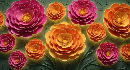 3D Flower Wallpaper