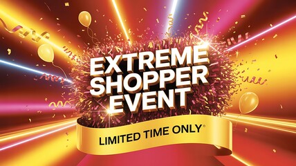 Celebrate incredible savings now at our extreme shopper event for a limited time, enjoy spectacular deals with promotions and savings galore, make your purchase today