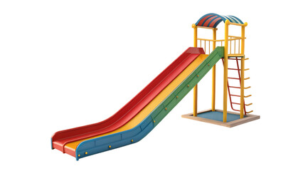 Colorful Playground Slide for Kids Fun  Recreation  Park Equipment