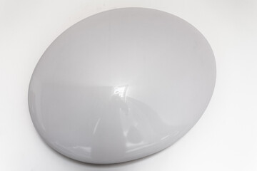 Plafonnier ovale translucide 