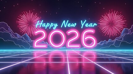 Happy New Year 2026 wishes for a bright future and exciting celebrations with festive