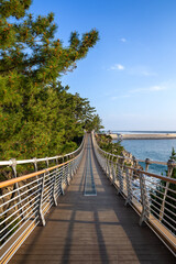 Samcheok Chuwam Candlestick Rock Suspension Bridge