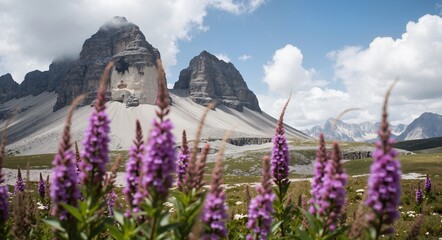 lavender in the mountains