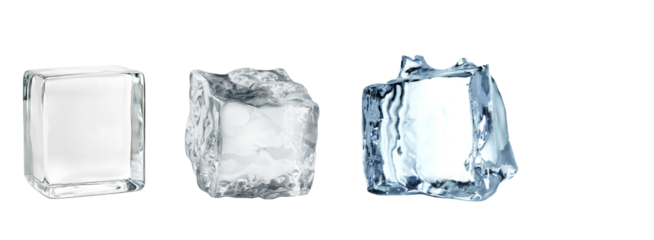 block of ice Cold blue crystal clear frozen block of ice melting to create pool of water on reflective steel surface ice blocks Frosty translucent, frigid cold blue ice block melting to create pool