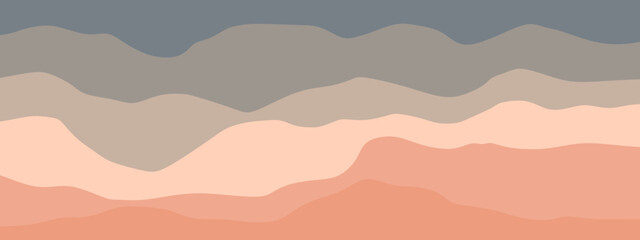 Abstract soil and rock layers