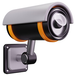 Security CCTV Camera 3D
