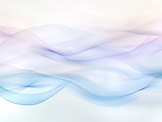 Abstract Blue Purple Flowing Wave Background