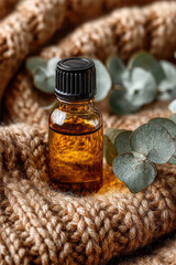 Essential oil and lavender for natural wellness and relaxation