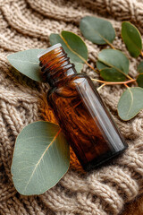 Essential oil and lavender for natural wellness and relaxation