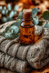 Essential oil and lavender for natural wellness and relaxation