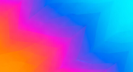 Vibrant gradient abstract shapes dynamic modern design