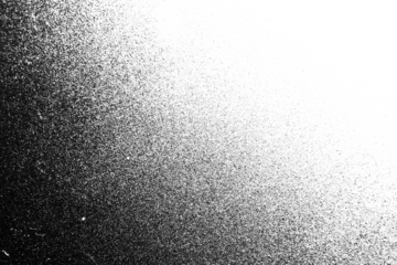 Black noise grain transparent gradient background. Dust effect with Transparent png overlay background
