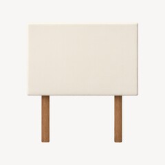 Fototapeta premium Blank sign with wooden stakes.
