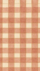 Warm checkered pattern wallpaper for mobile phone