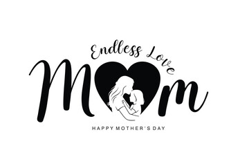 Happy Mother’s Day Typography Design