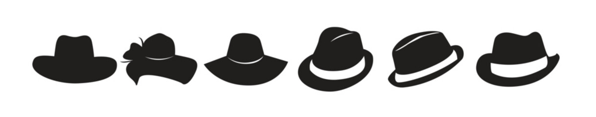  hats vector 