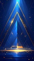 Golden Triangle Ascent - A Beacon of Light and Hope.