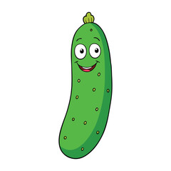 A fresh, green cucumber with a crisp texture and cool, juicy taste. Often eaten raw in salads or pickled, it’s a hydrating vegetable packed with vitamins and minerals.
