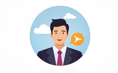 Travel Agent icon. High quality