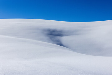 Les arcs 1800 sous la neige