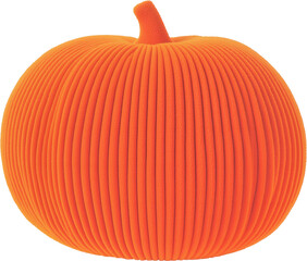 Puffing yarn texture pumpkin