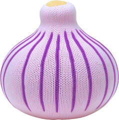 Expanded yarn texture garlic