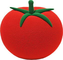 Expanded yarn texture tomato